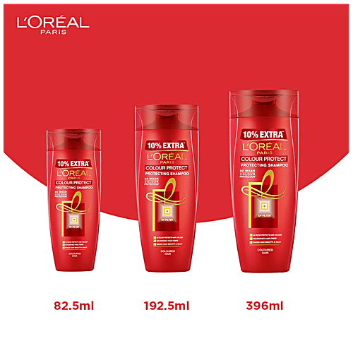 Loreal Paris Color Protect Shampoo, 75 ml Bottle 
