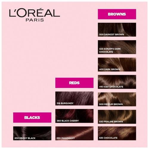 Loreal Paris Casting Creme Gloss Hair Color 87 5 G 72 Ml 530 Praline Brown