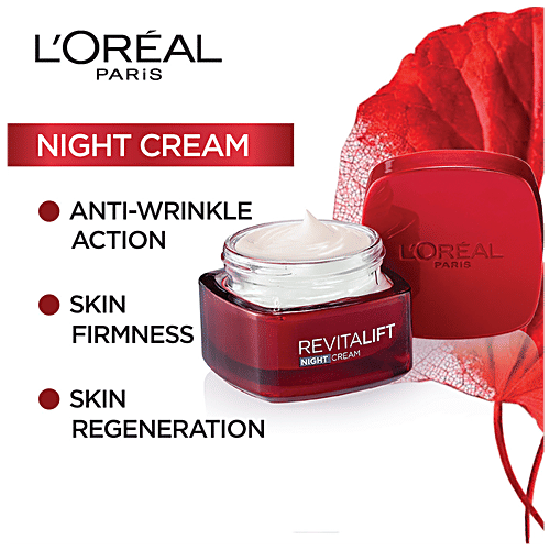 Loreal Paris Revitalift Moisturizing Night Cream, 50 ml