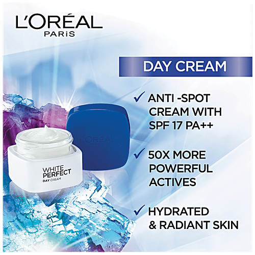 Loreal Paris White Perfect - Day Cream SPF 17 PA++, 50 ml Box 