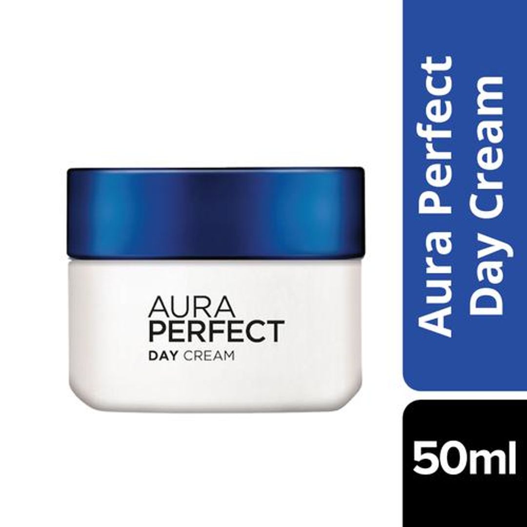 Loreal Paris White Perfect Day Cream - With SPF 17 PA++, Reduces Dark Spots, 50 ml Box