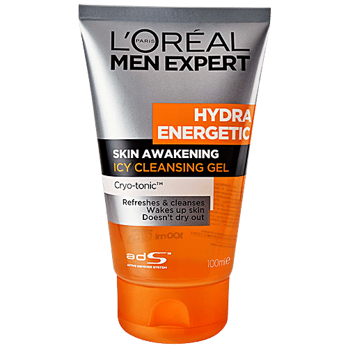 Loreal Paris Men Expert Hydra Energetic Cleanser, 100 ml  