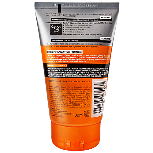 Loreal Paris Men Expert Hydra Energetic Cleanser, 100 ml  