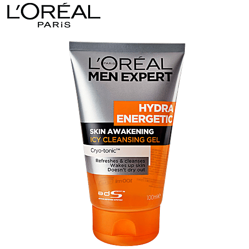 Loreal Paris Men Expert Hydra Energetic Cleanser, 100 ml  