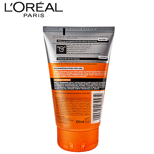 Loreal Paris Men Expert Hydra Energetic Cleanser, 100 ml  