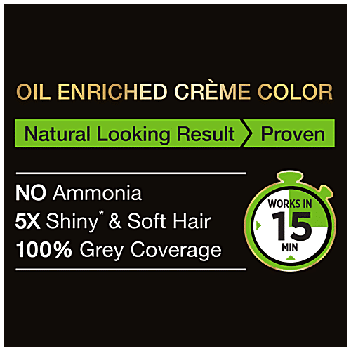 Garnier Black Naturals Hair Colour Shade 3 - Brown Black 20 ml + 20 gm, 20 ml + 20 gm  