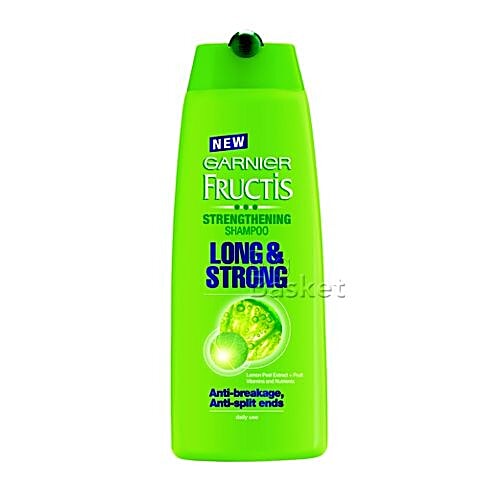 Garnier Fructis Shampoo - Long & Strong Strengthening, 80 ml  