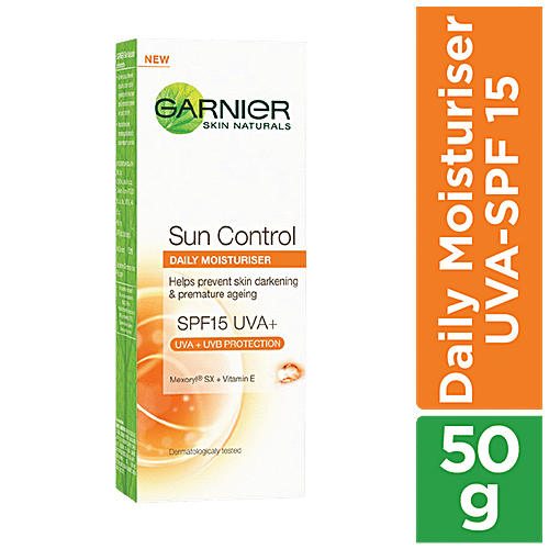Garnier Skin Natutals - Sun Control Daily Moisturiser SPF 15, 50 ml  