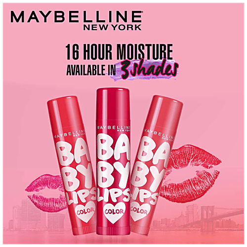 Maybelline New York Baby Lips Lip Balm, 4 g Berry Crush 