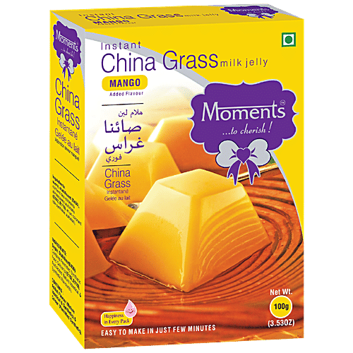 Moments Instant China Grass - Mango, 100 g BOX Quick & Easy
Delicious Mango Flavour