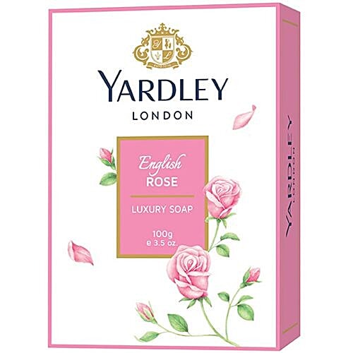 Yardley Bathing Soap - English Rose, 100 g  