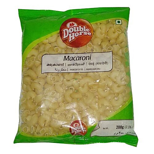 Double Horse Macaroni, 200 g Pouch 