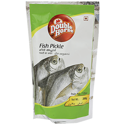 Buy Double Horse Pickle Fish 200 Gm Pouch Online At Best Price of Rs 99