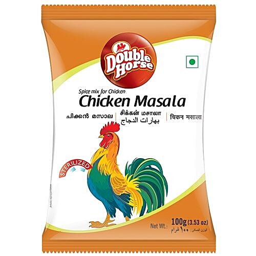 Double Horse Masala - Chicken, 100 g Pouch 