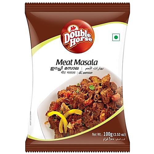 Double Horse Masala - Meat, 100 g Pouch 