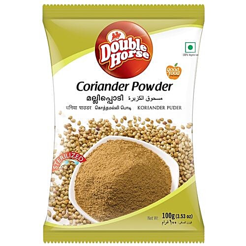Double Horse Powder - Coriander, 100 g Pouch 