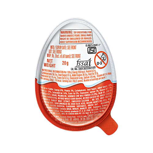 Kinder Joy Blue Edition, 20 g (1 pc) Rich in Milk Solids