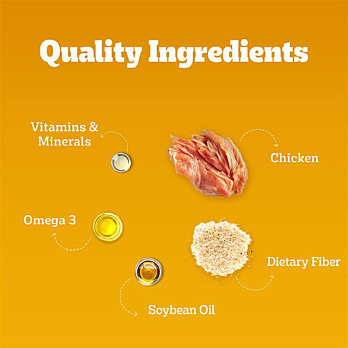 Pedigree Puppy Wet Dog Food - Chicken Chunks In Gravy, 70 g Pouch Complete & Balanced Meal