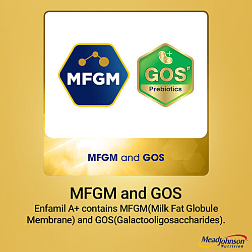 Enfamil A+ Stage 3 Follow-Up Formula - 12 To 24 Months, 400 g Tin Expert Recommended Level of DHA