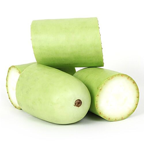 Fresho Bottle Gourd - Diced, 200 g  