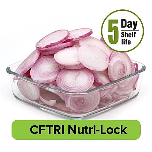 Fresho Onion - Thin Sliced, 200 g  