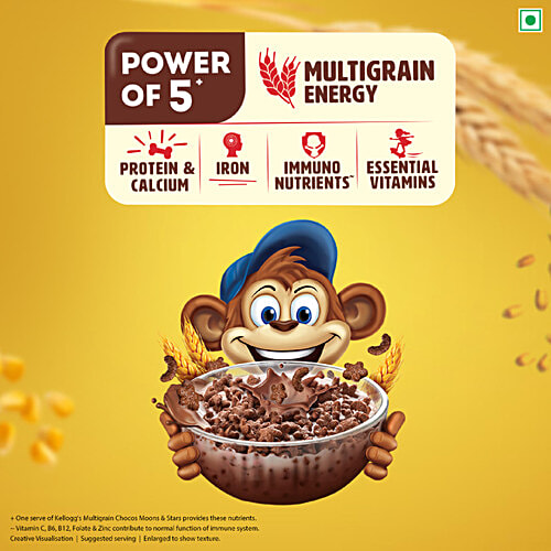 Kellogg's Choco, 22 g Pouch High in Calcium & Protein, 10 Essential Vitamins & Minerals