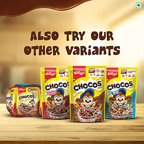 Kellogg's Choco, 22 g Pouch High in Calcium & Protein, 10 Essential Vitamins & Minerals