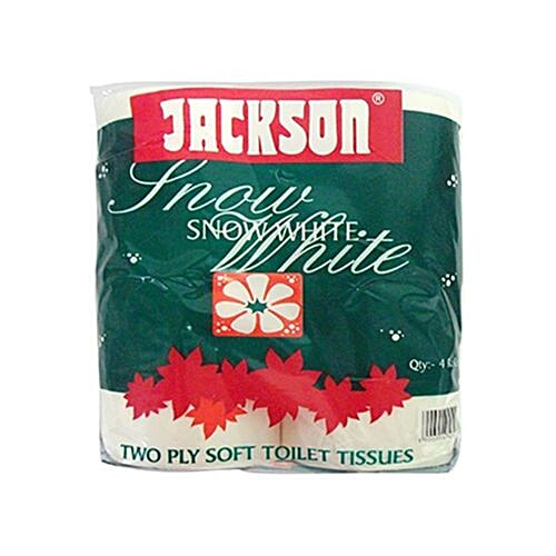 Jackson Toilet Tissues - 2 Ply, 4 pcs (100 Pulls)