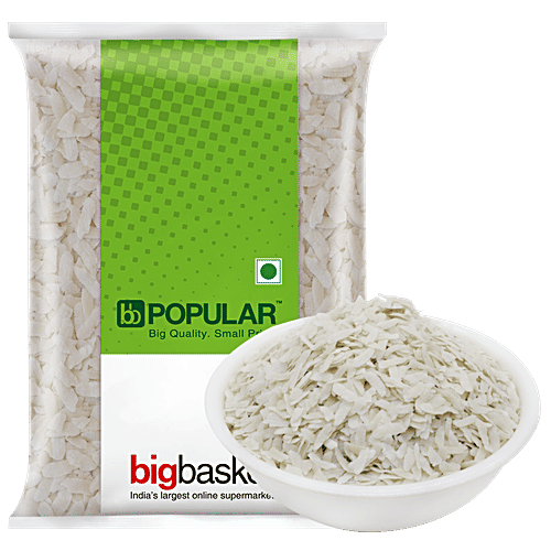 bb Popular Poha/Avalakki/Aval/Chivda - Thick, 1 kg Pouch 