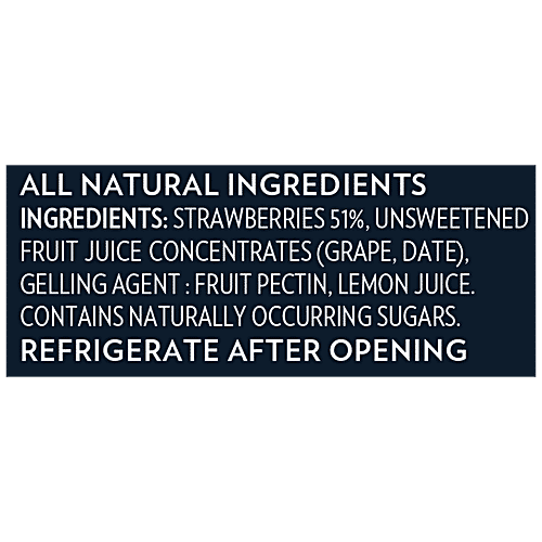 St. Dalfour Strawberry - Fruit Spread, 284 g  Naturally Sweetened
 High Fruit Content