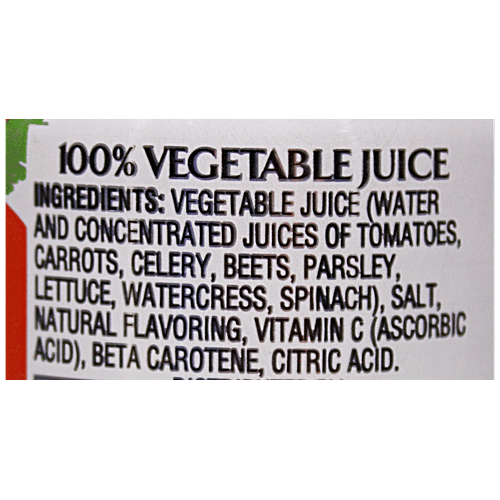 Buy V8 Vegetable Juice Original 100, Imported Online at Best Price