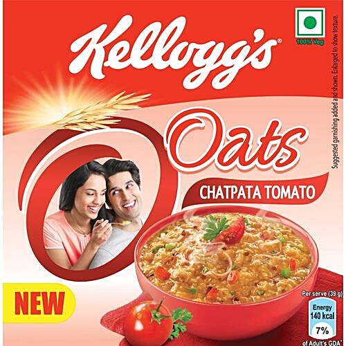 Kelloggs Savory Oats Tomato Salsa, 39 g  