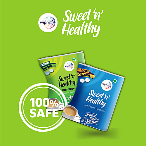 Wipro Zero Calorie Sweetener| Safe Sucralose Tablets, 600 pc (300 Tablets free) Low Calorie Sugar Substitute