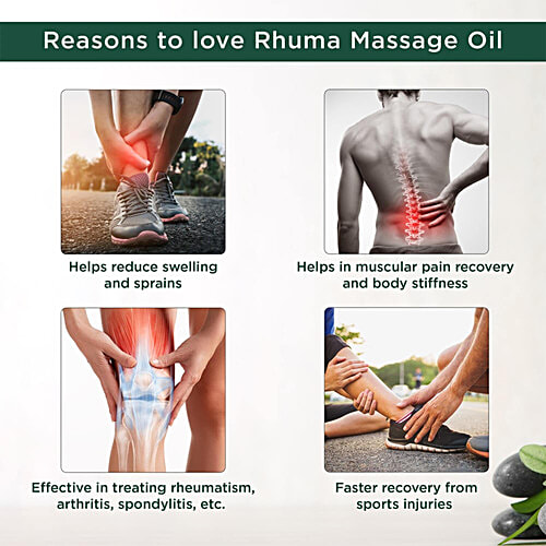 Baidyanath Rhuma Oil - Pain Relief, 100 ml  