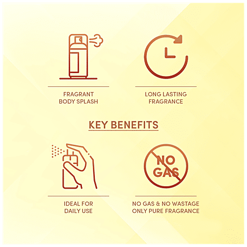 Layerr Wottagirl Fragrant Body Splash - Vanilla Twist, 135 ml  