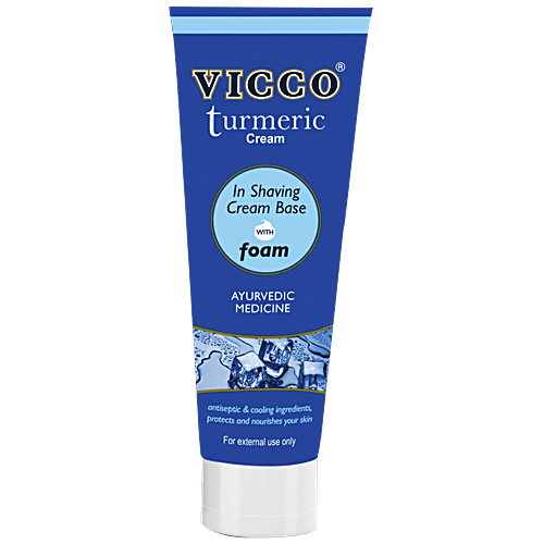 Buy Vicco Shaving Cream Turmeric With Foam 70 Gm Online at the Best