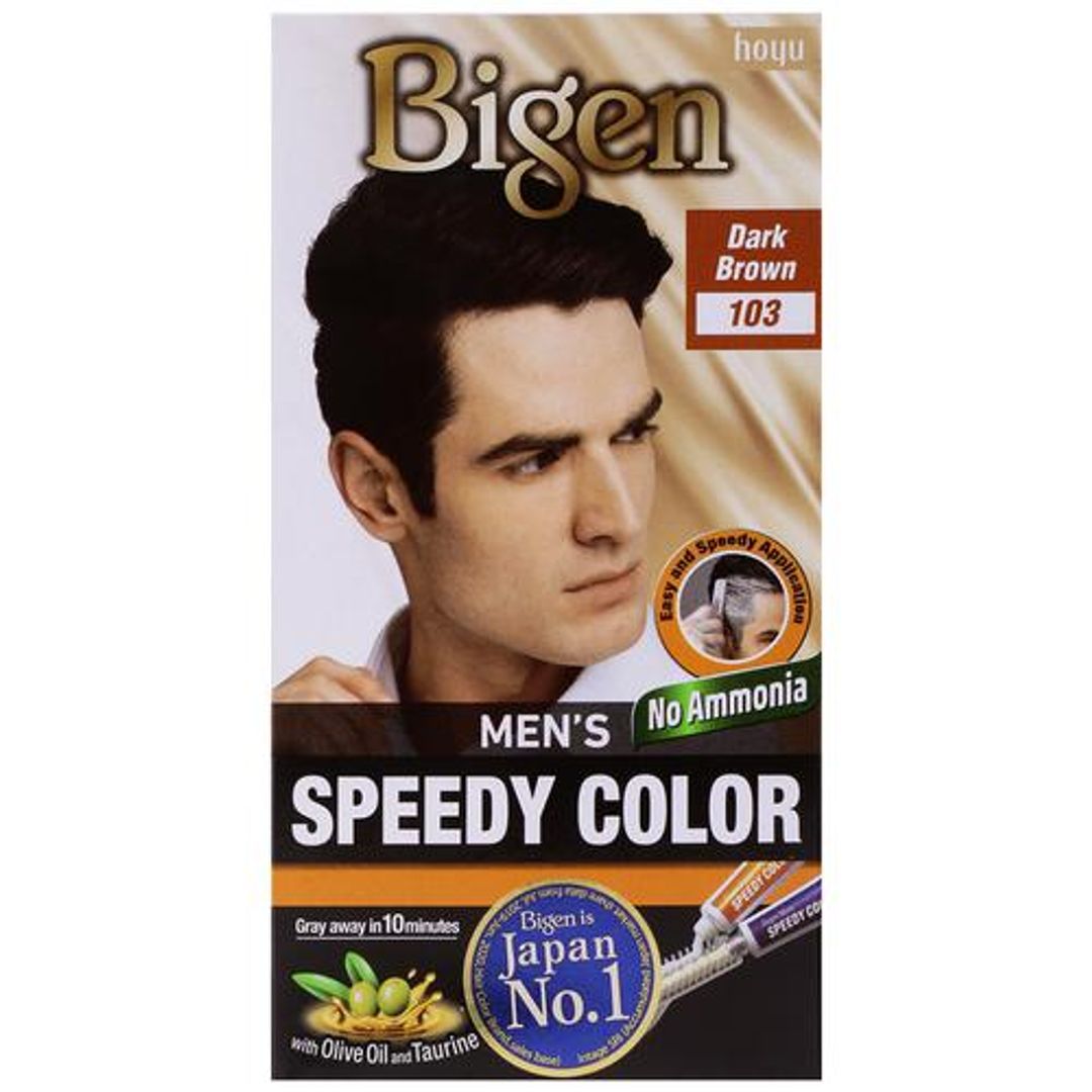 Bigen Men s Speedy Color - Dark Brown (103), 30 ml 