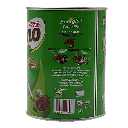 Nestle Milo, 400 g Tin Energising Beverage
 Nutritious Malt Drink