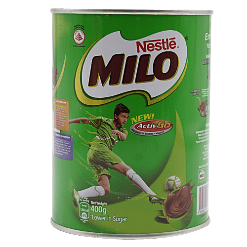 Nestle Milo, 400 g Tin Energising Beverage
 Nutritious Malt Drink