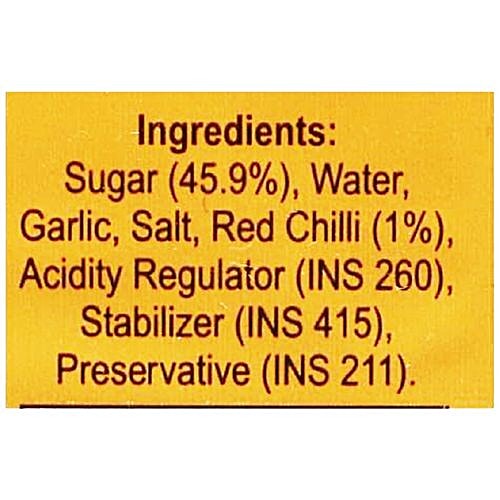 Weikfield Sweet Chilli Sauce - Delicious Sauce Or Dip, Authentic Taste, Vegetarian, 400 g Bottle 