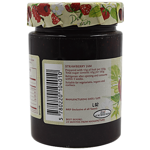 Dana Jam - Strawberry, Preserve, 340 g Bottle 