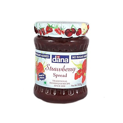 Dana Jam - Diabetic, Strawberry, Sugar Free, 315 g  