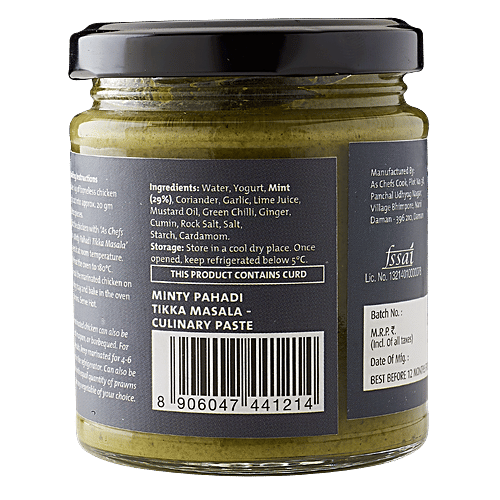 As Chef's Cook Minty Pahadi Tikka Masala, 200 g  