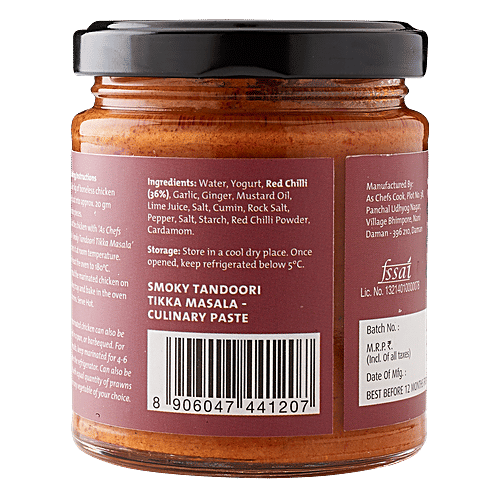 As Chef's Cook Smoky Tandoori Tikka Masala, 200 g  