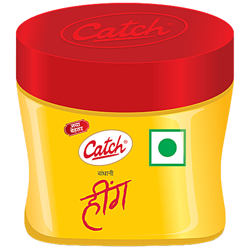 Catch Hing/Asafoetida - Enhances Flavour & Aroma, 10 g Bottle 
