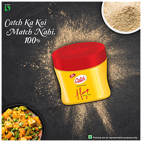 Catch Hing/Asafoetida - Enhances Flavour & Aroma, 10 g Bottle 