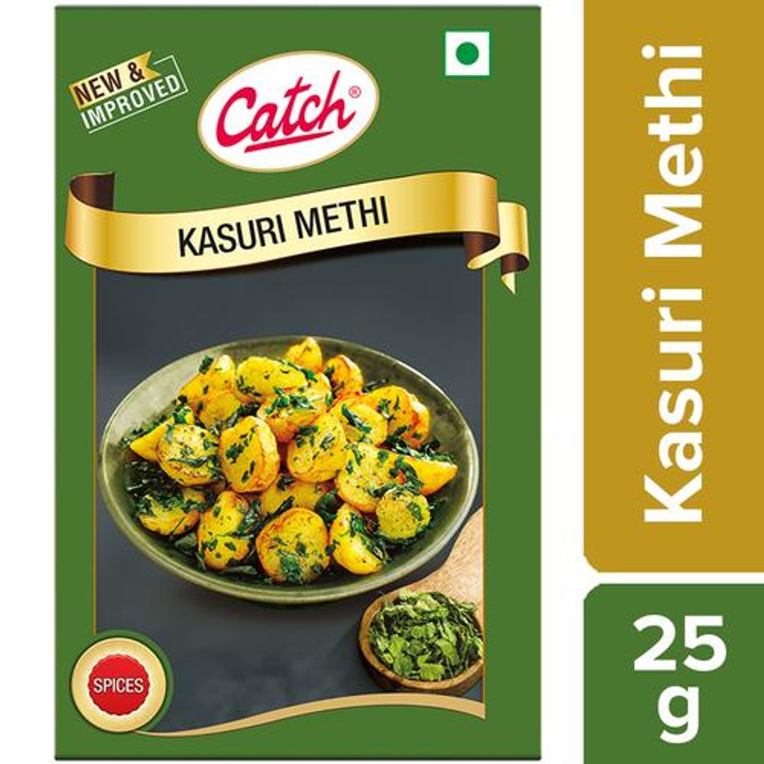 Catch Kasuri Methi - Enhances Flavour, 25 g Carton
