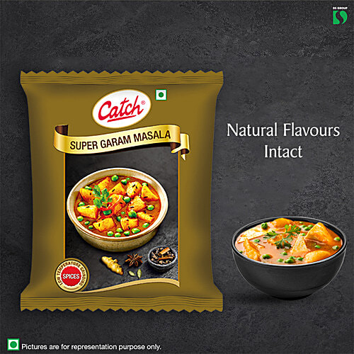 Catch Super Garam Masala, 100 g Pouch Low Temperature Grinding Spices