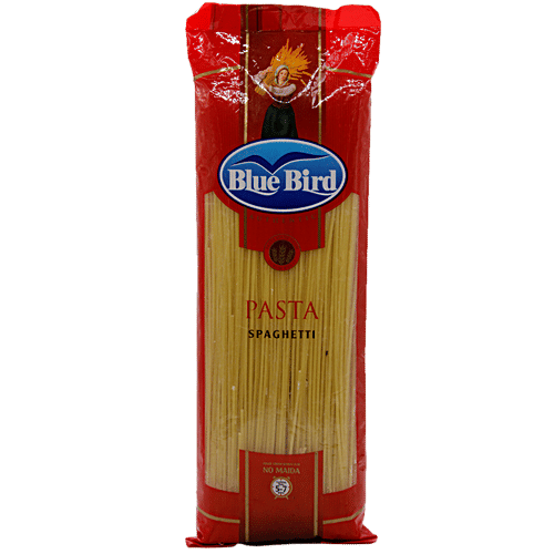 Blue Bird Pasta - Spaghetti, 500 g Pouch No Maida