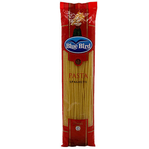 Blue Bird Pasta - Spaghetti, 200 g Pouch No Maida